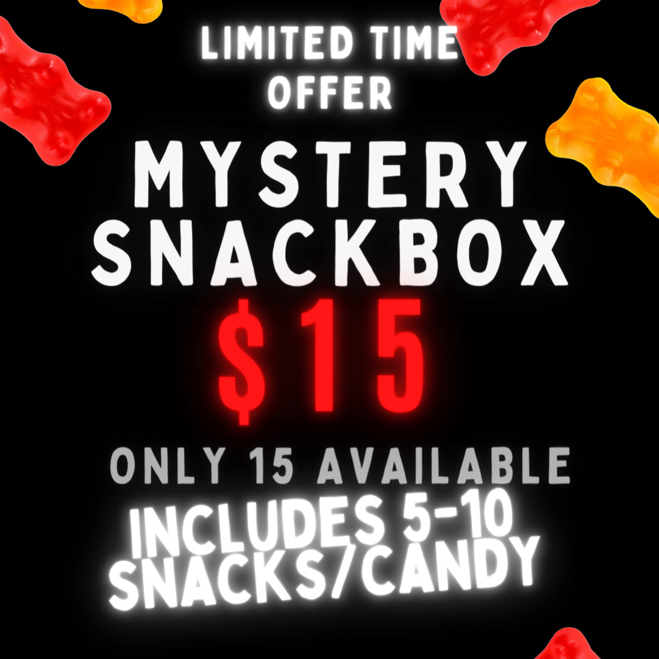 Limited mystery Snackbox