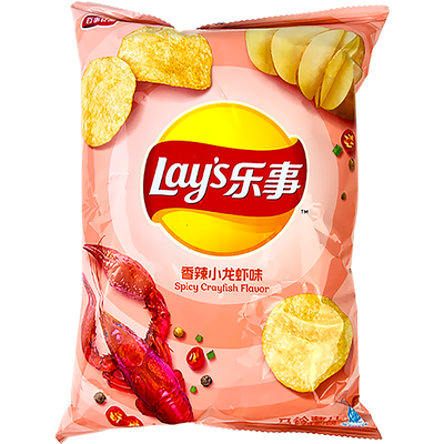 Lay’s Potato Chips, Spicy Crayfish