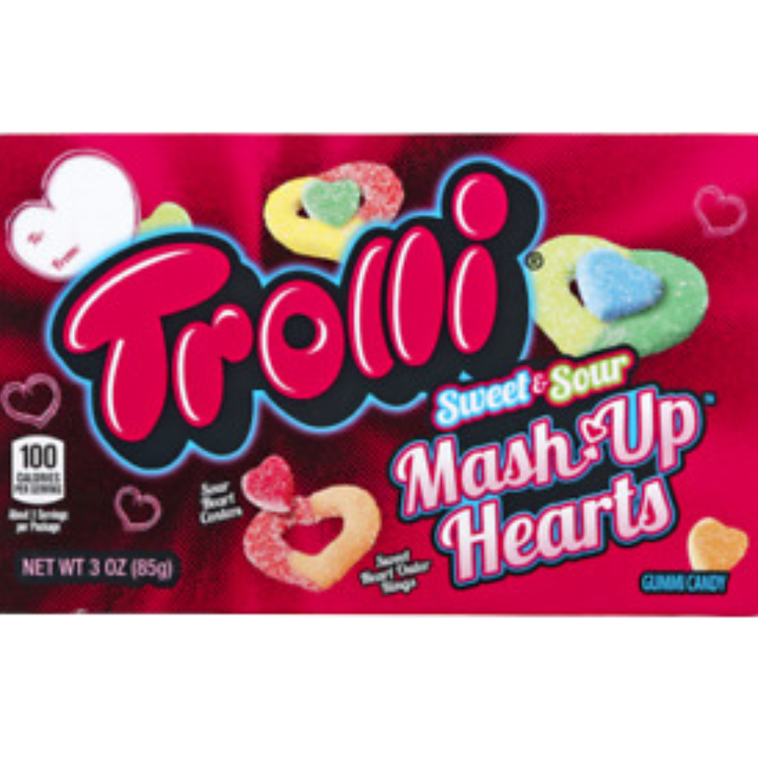 Trolli Sweet & Sour Mash Up Hearts Gummies